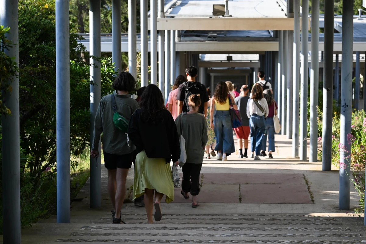 Visite de l’école d’architecture<br />
<br />
Crédit photo Nadia Slimani