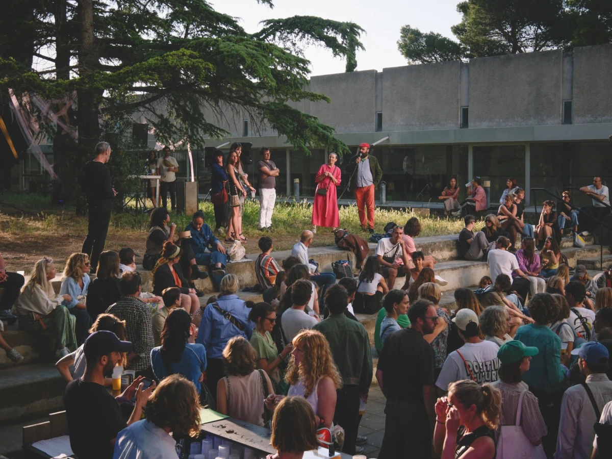 Fête de clôture sur le site de l’ancienne école d’architecture de Luminy<br />
<br />
Crédit photo Jean Kader
