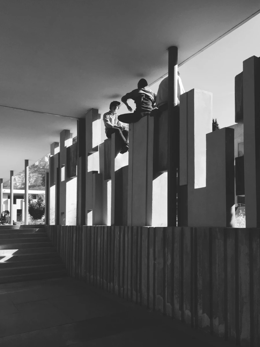 © Cécile Braneyre, <em>Vue des Beaux-Arts de Marseille</em>