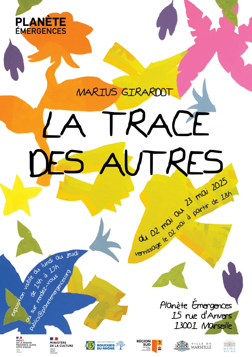 Marius Girardot, “La trace des autres”, 2025, Planète Émergences