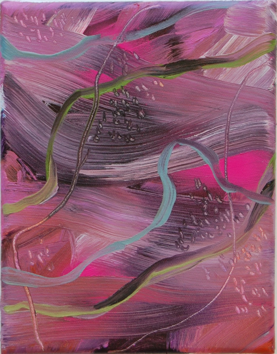 Nicolas Pilard, <em>ST2</em>, huile sur toile, 24x18cm, 2021, crédit photo NP.